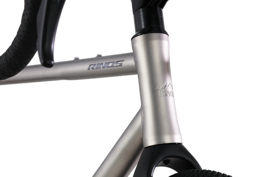 Rinos Atlas 1. Discover the new Titanium gravel bike from Rinos.
