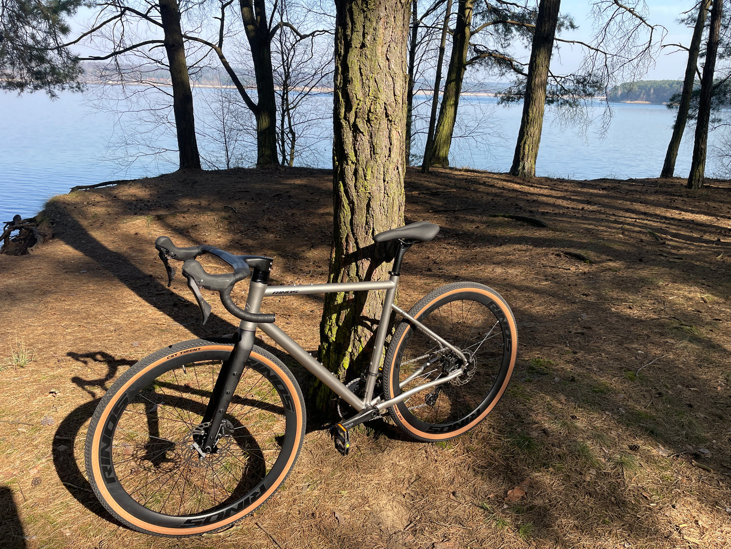 RINOS Gravel Titanium Frame Set Atlas 1