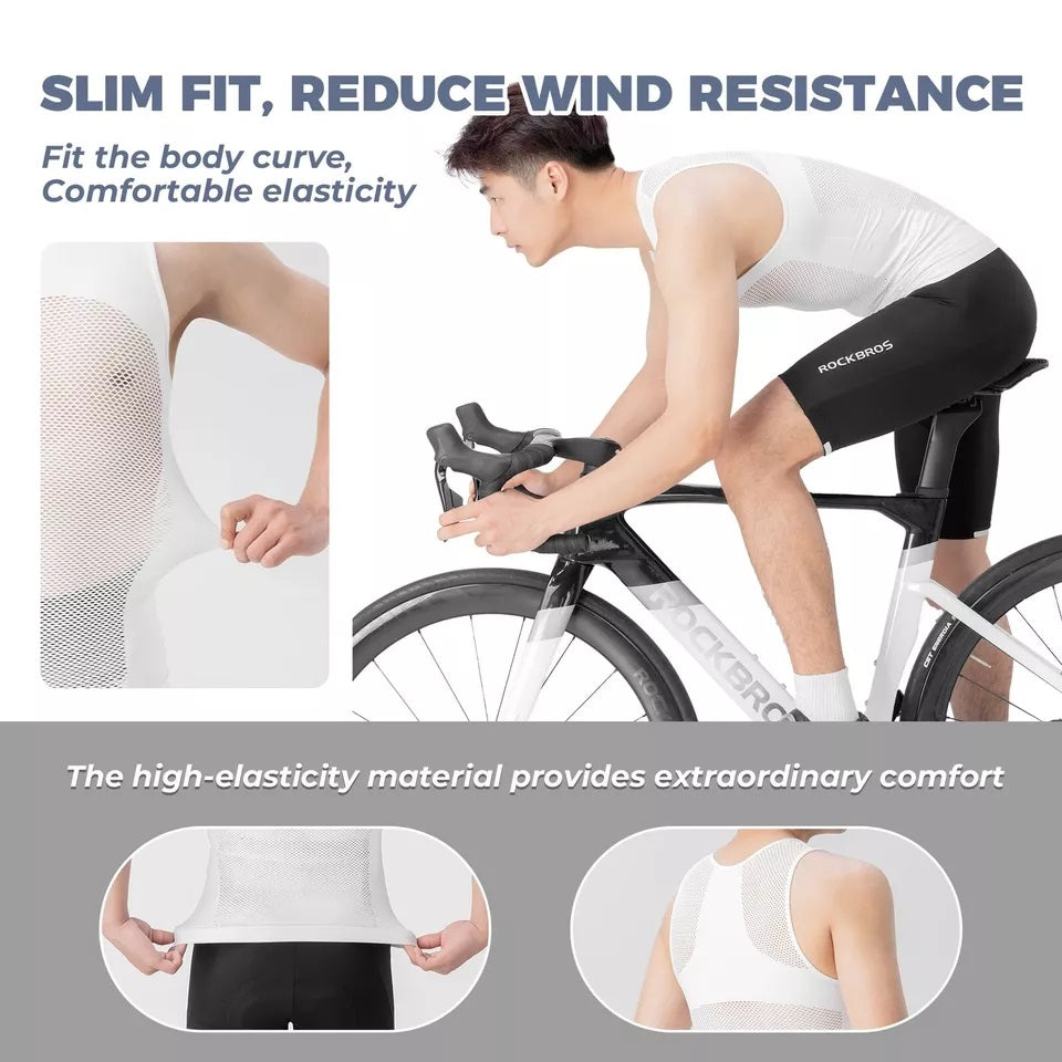 ROCKBROS men's summer sports tank top cycling undershirt sleeveless tank tops