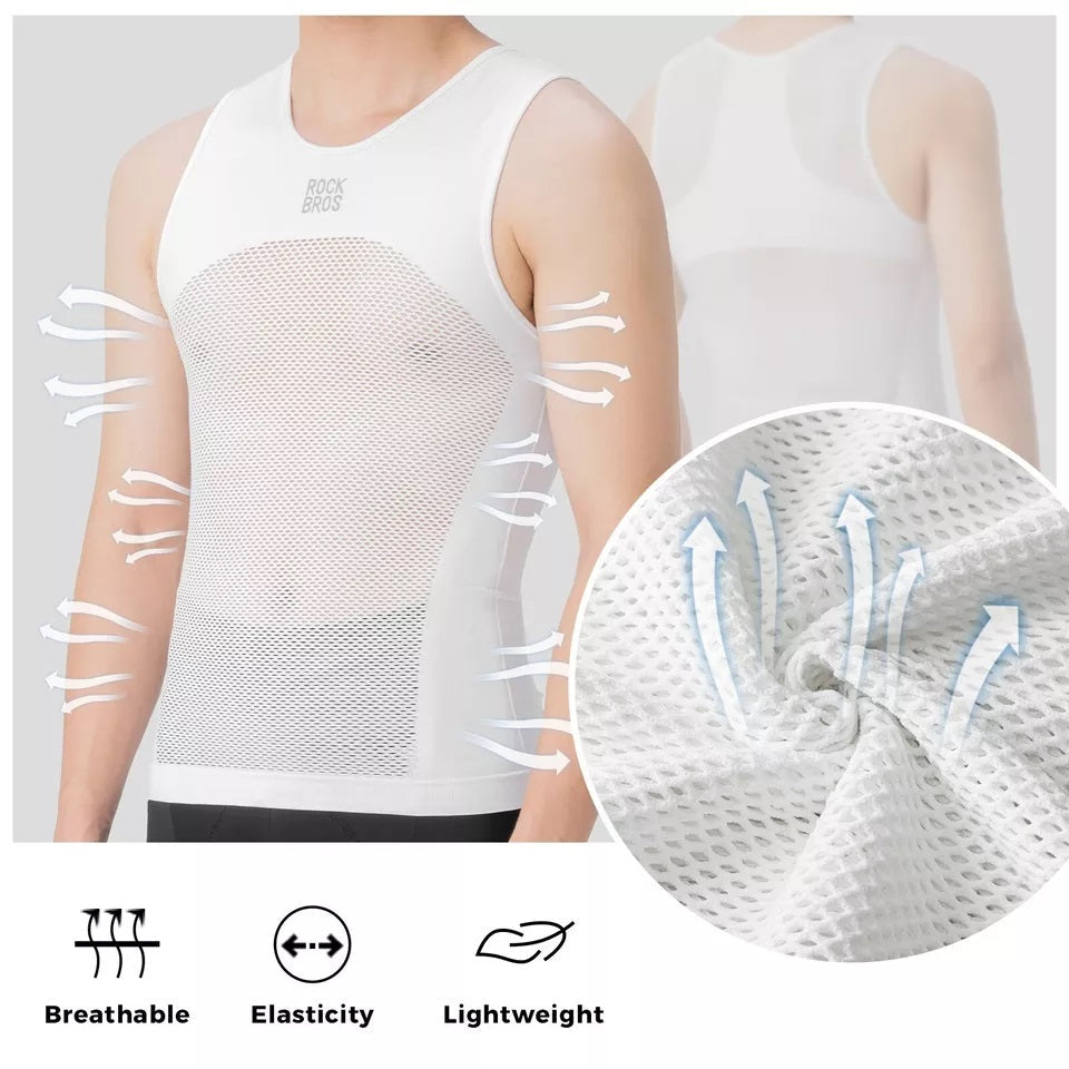 ROCKBROS men's summer sports tank top cycling undershirt sleeveless tank tops