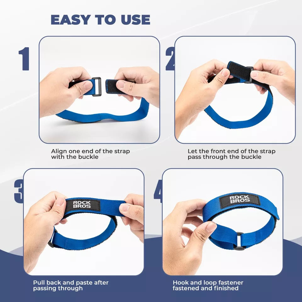 ROCKBROS Velcro cable tie lashing strap lashing strap 49.8cm bicycle straps for fastening