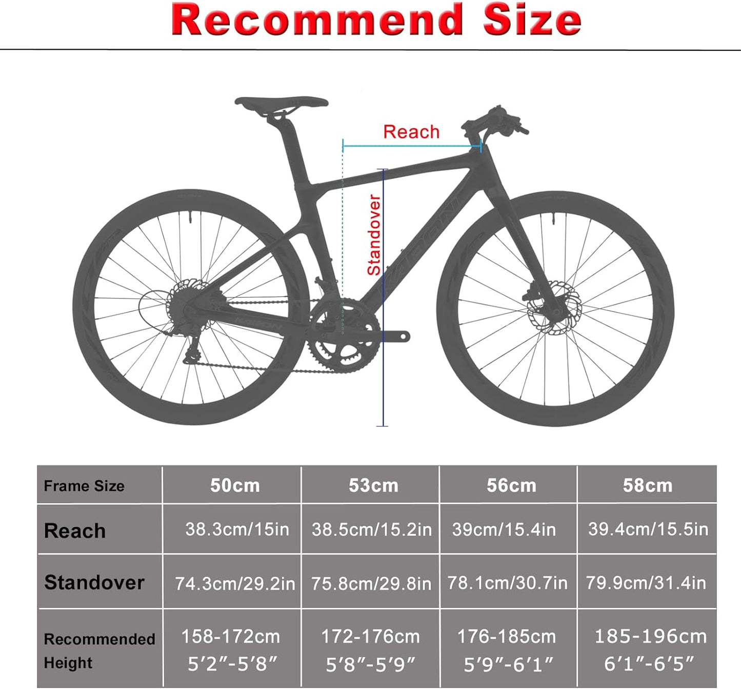 RINOS Carbon Road Bike 700C Shimano SORA R3000 18 speed Odin1.0
