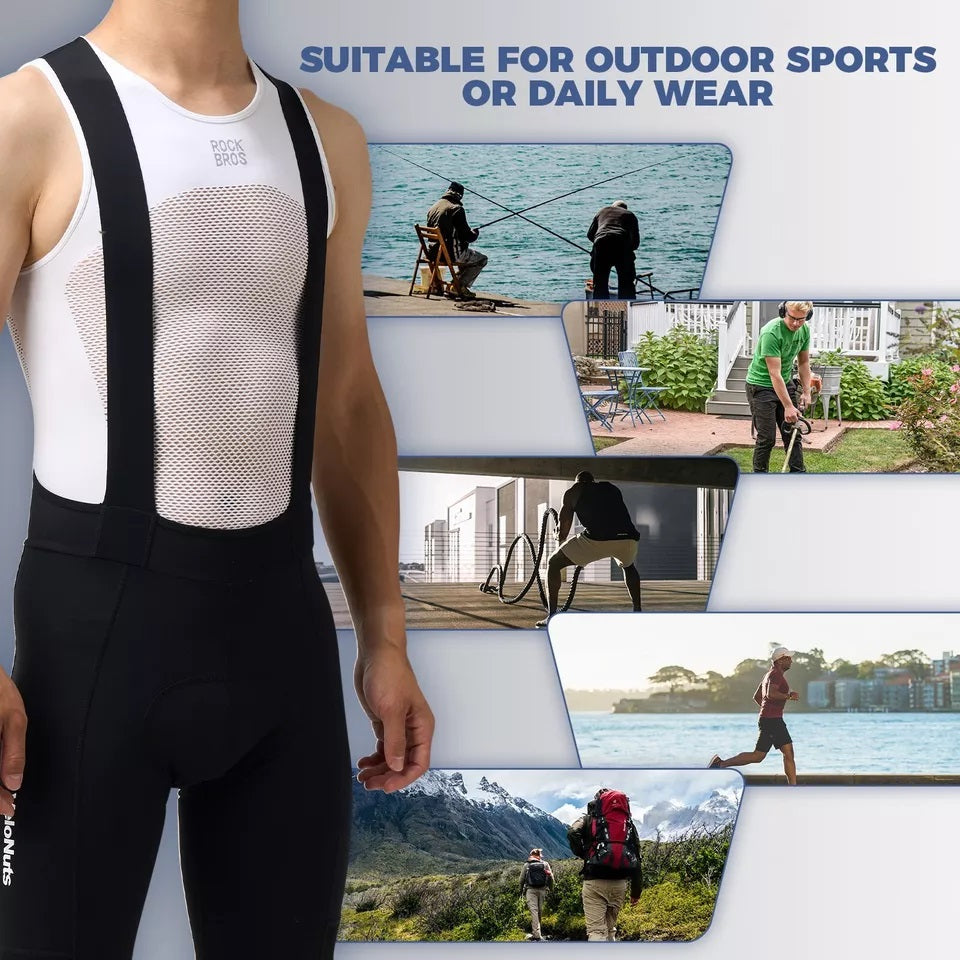 ROCKBROS men's summer sports tank top cycling undershirt sleeveless tank tops