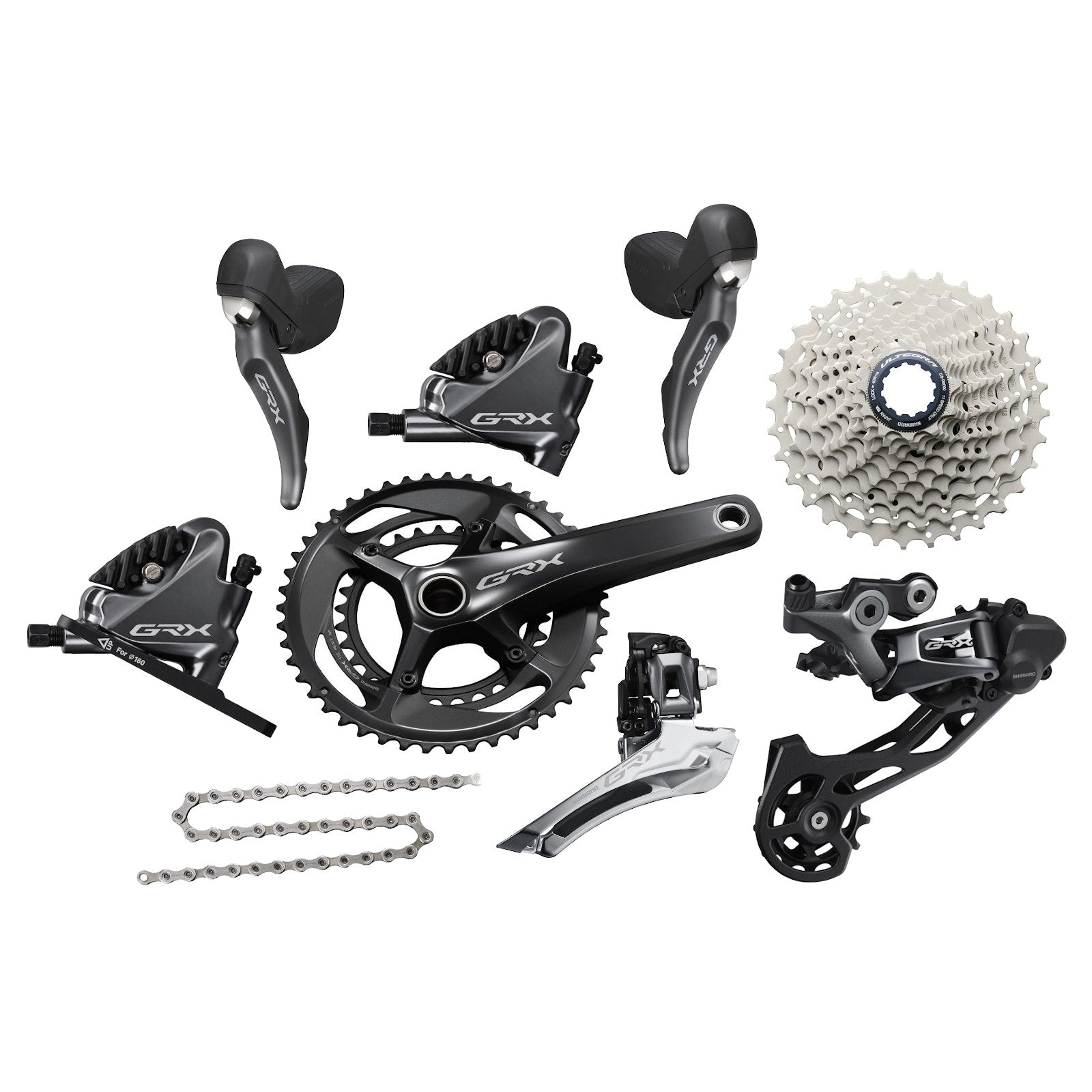 Shimano GRX RX600 2x11-speed groupset – Rinosbike.eu