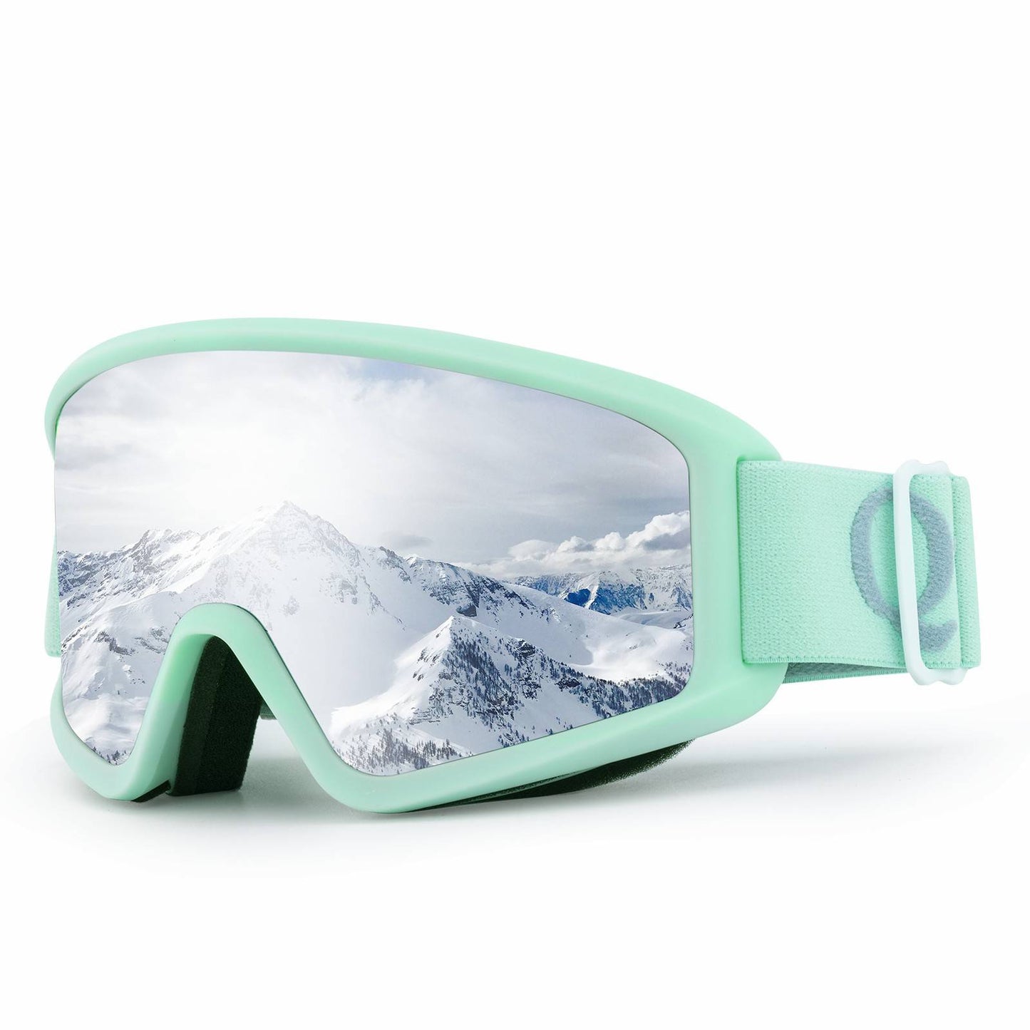 Anti-fog ski goggles, double lens, Quantature
