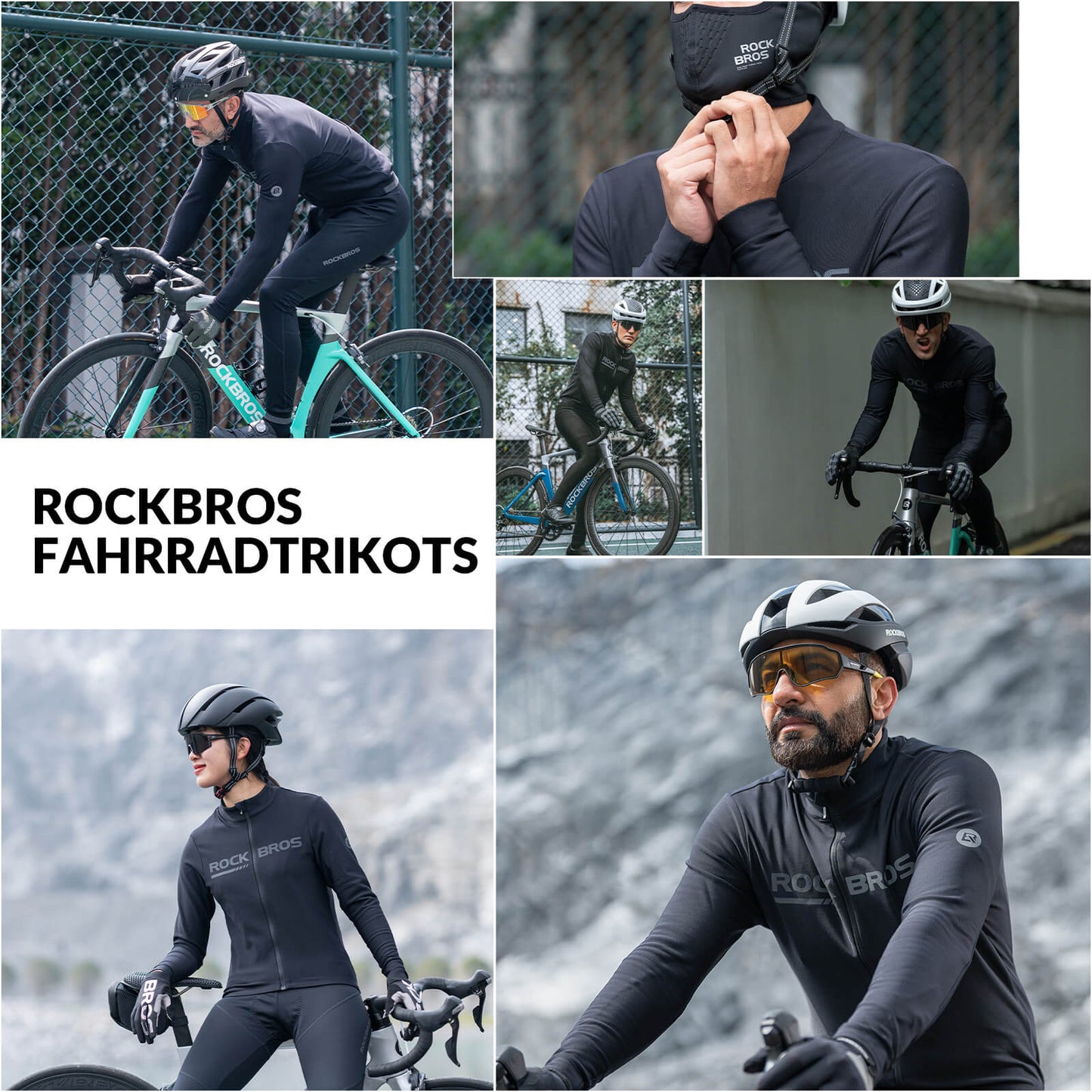 Cycling Jacket & Pants Winter Suit Sporty Cycling Clothing ROCKBROS