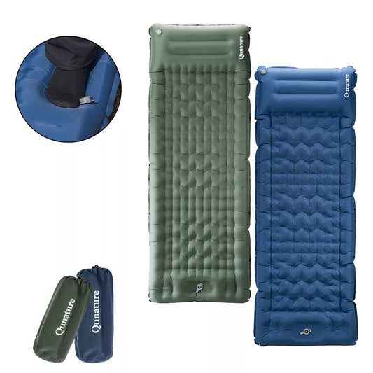QUNATURE inflatable sleeping mat 197*71 cm airbed 2 Color