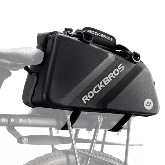 ROCKBROS luggage bag bicycle rear wheel panniers 11.6L saddle bag luggage rack -