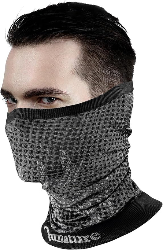 Qunature Multifunctional Scarf Tube Scarf Winter Neck Scarf Windproof Elastic Breathable Neck Warmer Women & Men for Outdoor Sports Skiing Running Cycling Hiking