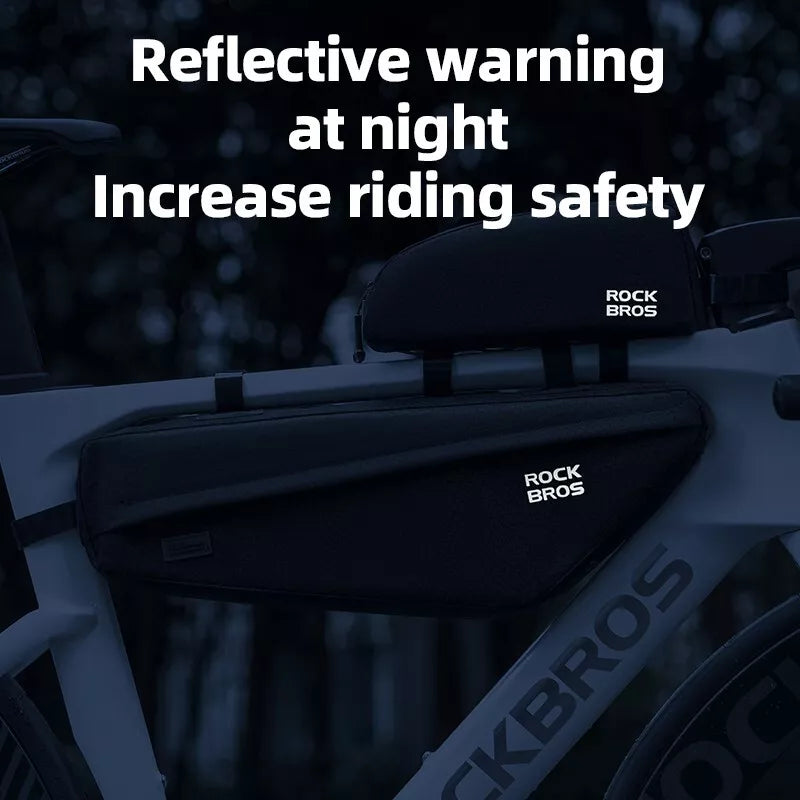 ROCKBROS bicycle bag frame bag removable triangle bag for MTB 2.9L