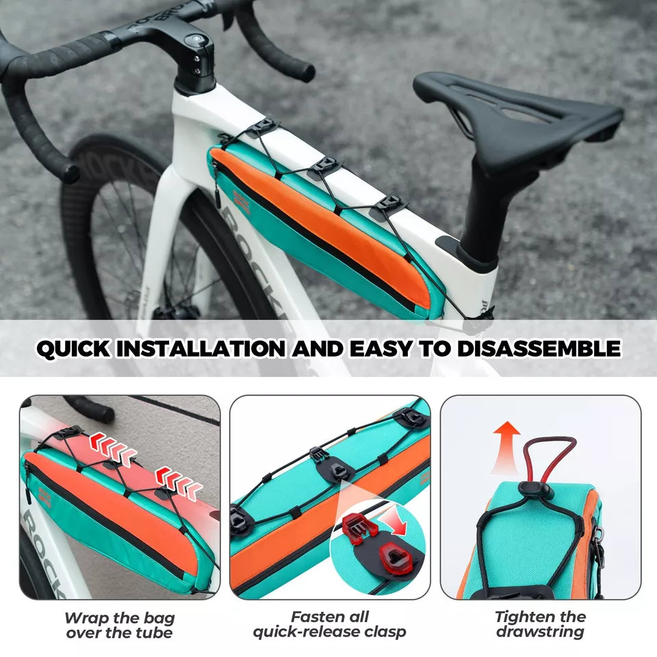 ROCKBROS bicycle bag frame bag down tube