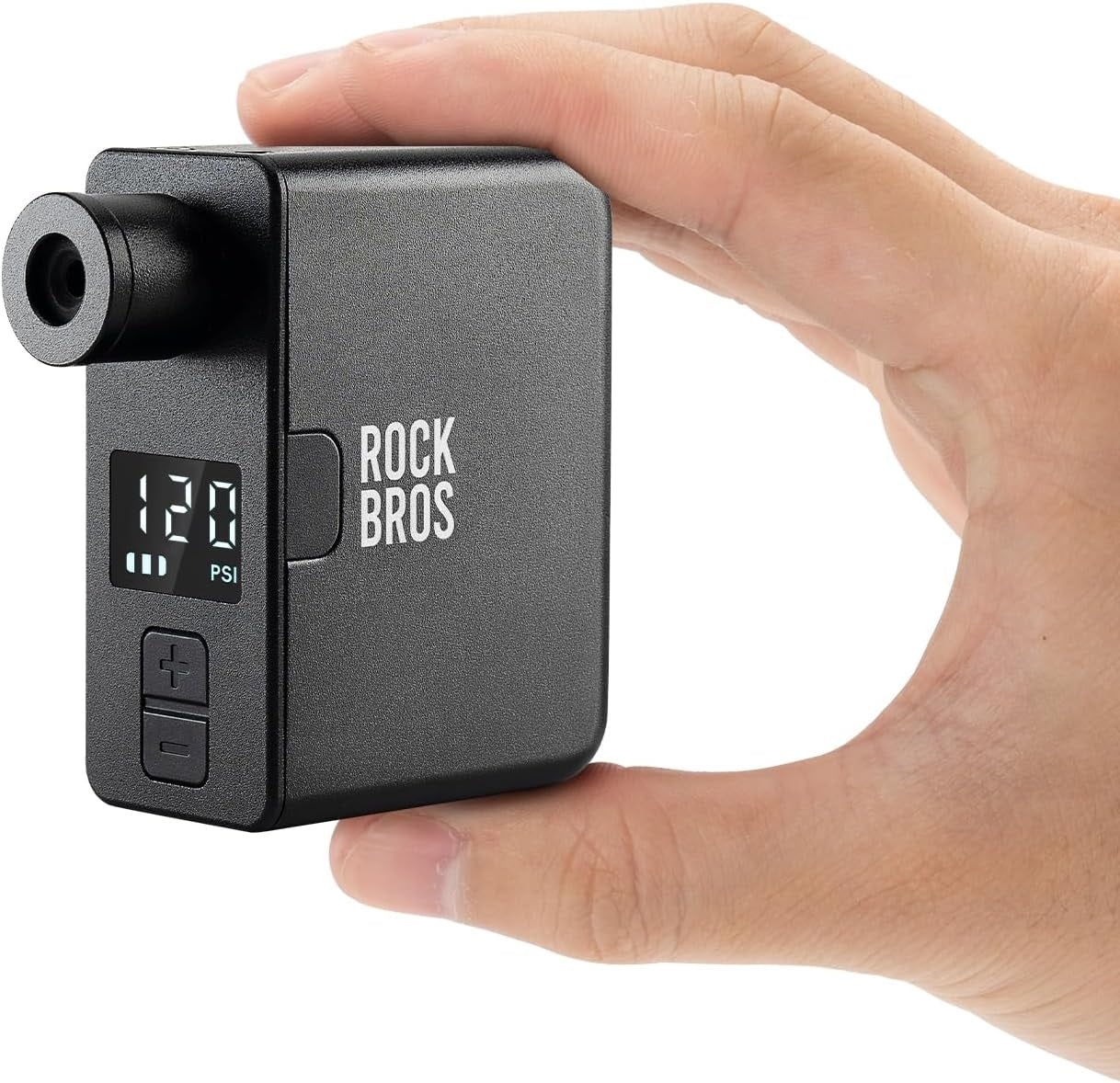 rechargeable electric mini bicycle pump ROCKBROS Electric Bicycle Pump 120PSI Portable Mini Pumps Rechargeable – Rinosbike.eu