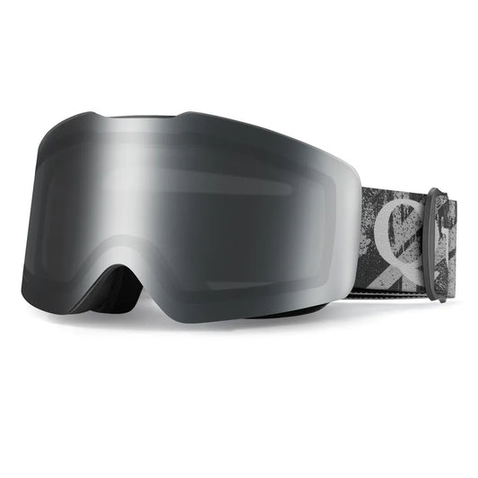 Qunature Frameless Ski Goggles Snowboard Goggles UV400 Anti Fog Goggles Unisex