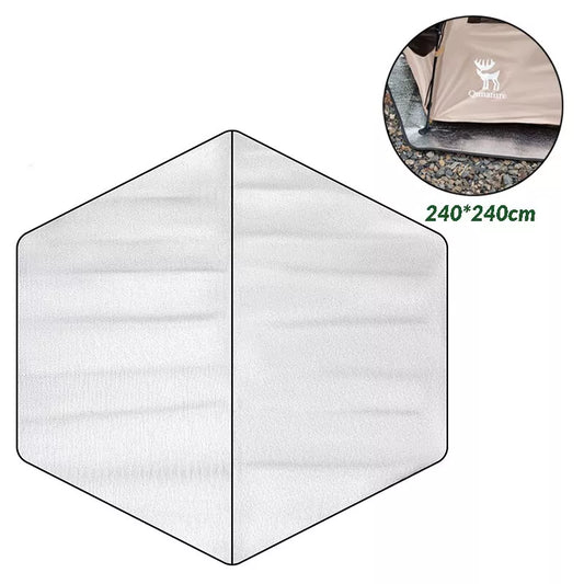 QUNATURE aluminum mat sleeping mat picnic mat 240*240cm