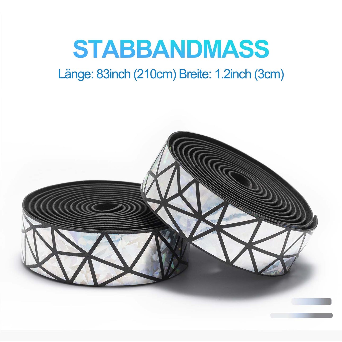 Non-slip bicycle handlebar tape for MTB and road bikes, 2 rolls, ROCKBROS