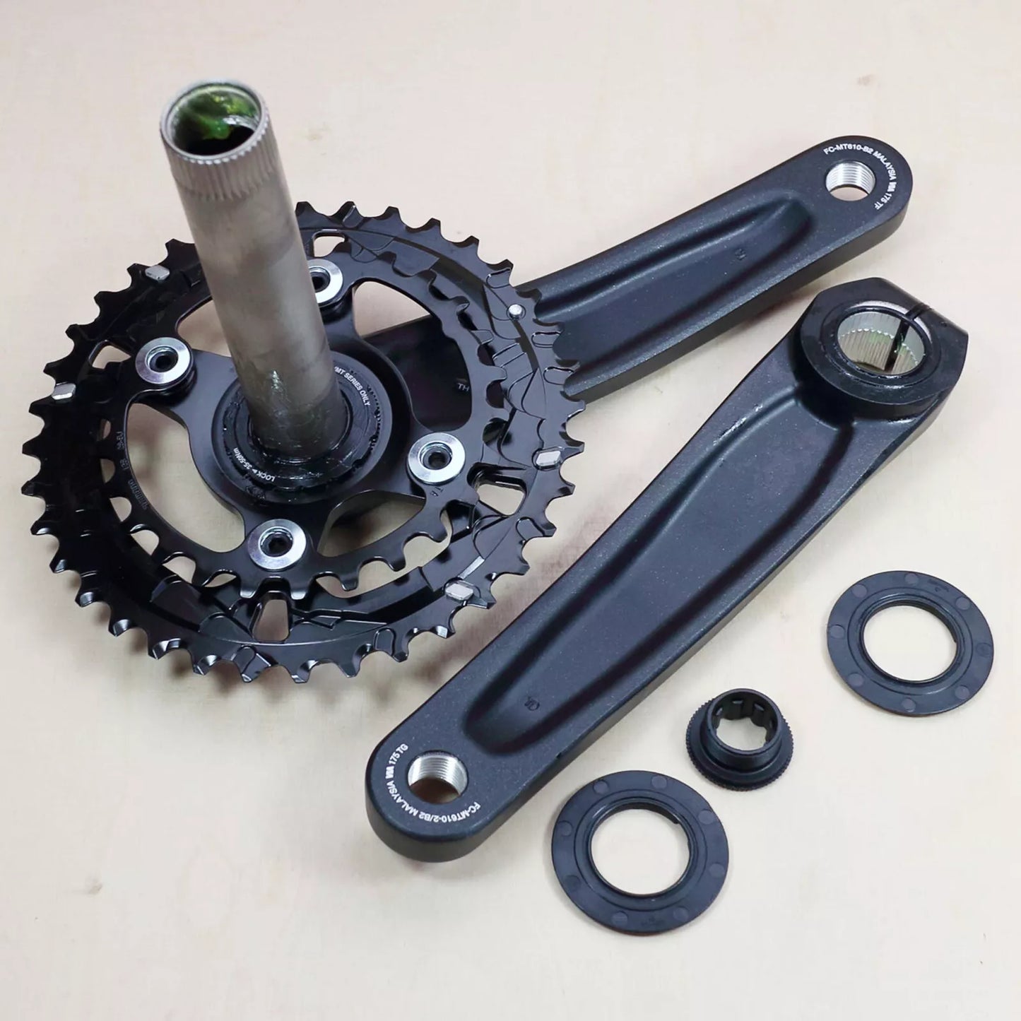 Crankset SHIMANO FC-MT610-B2 2x12-speed