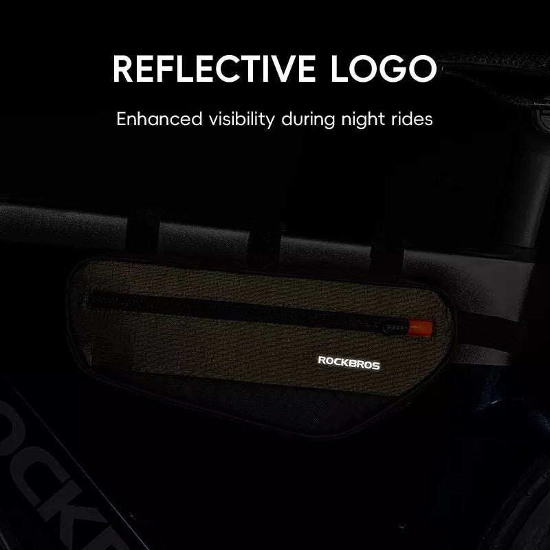 ROCKBROS bicycle frame bag bicycle bag triangle bag tool bag 1.7L