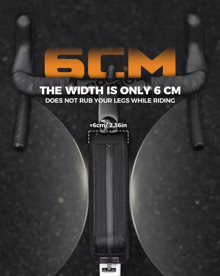 ROCKBROS Bicycle Bag Waterproof Frame Bag Removable Triangle Bag 0.9L