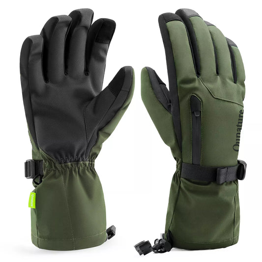 Qunature Gloves Winter Ski/Snow Gloves Windproof for Bicycle/Motorcycle XS-XL