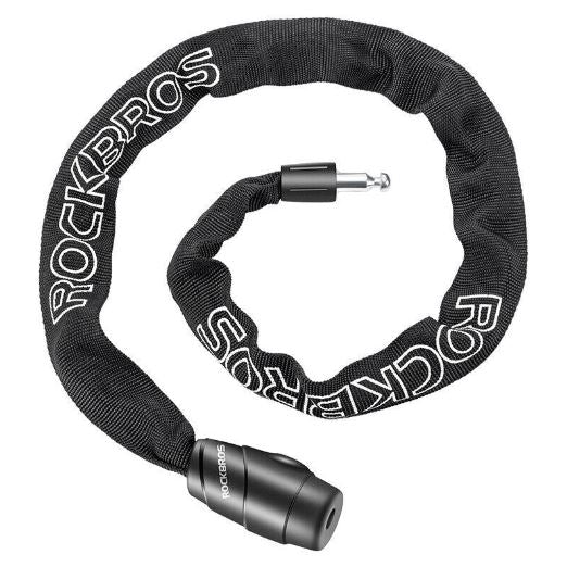 ROCKBROS Bike Lock Cable Lock Combination Lock Chain Lock High Security Level
