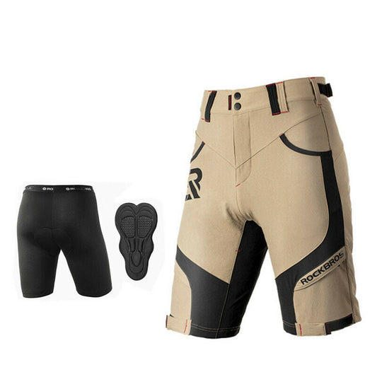 ROCKBROS Elite Shorts with Inner Shorts & Pad Mens