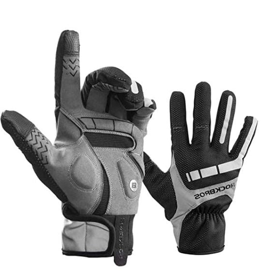 ROCKBROS Cycling Gloves Windproof Full Finger