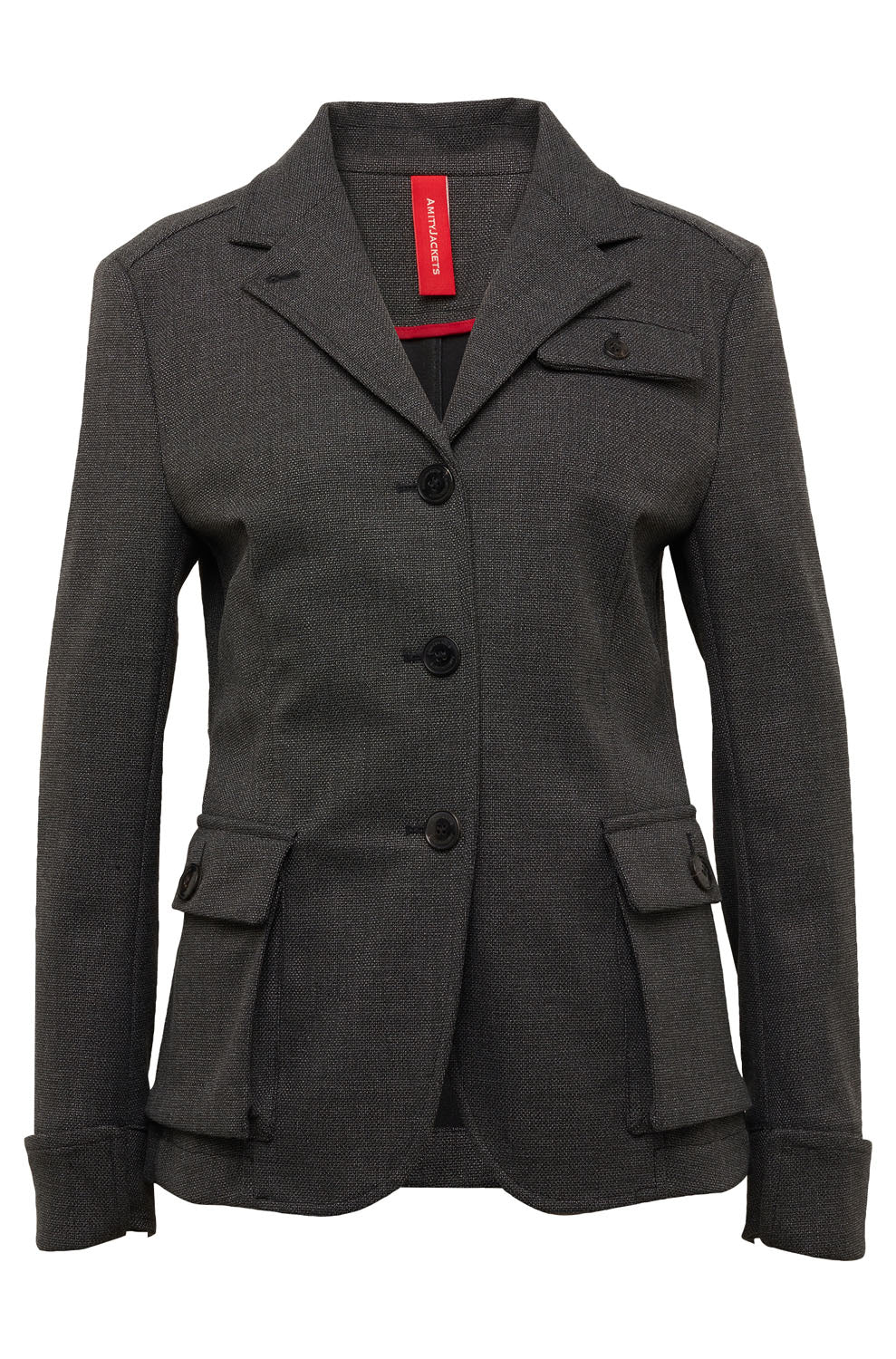 Amity cycling coat Paulina c_change Anthra ladies