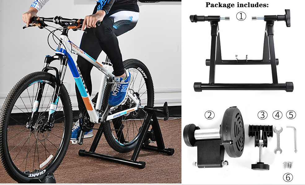 ROCKBROS Front wheel support for roller trainer