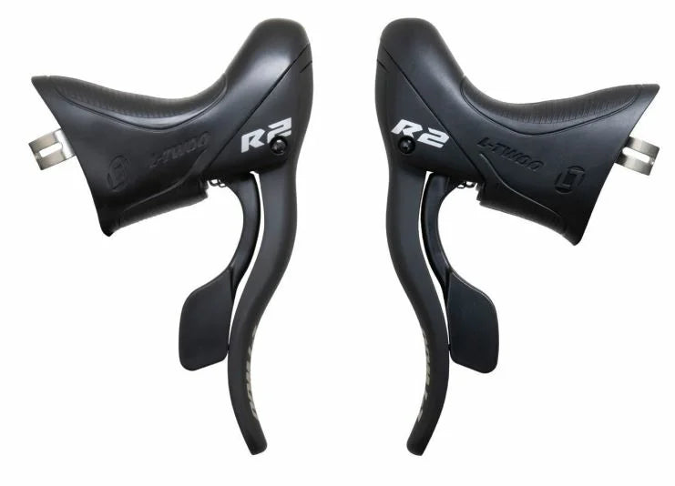 LTWOO Left shifter with alloy break lever 2*7 speed with 1800mm stainless steel wire for 22.2/23.8mm handlebar