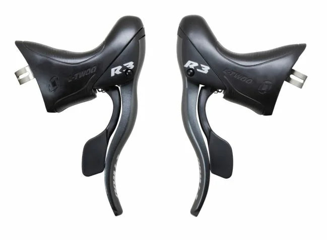 LTWOO Right shift lever with aluminum brake lever for 2*8 gears with 2050mm stainless steel cable