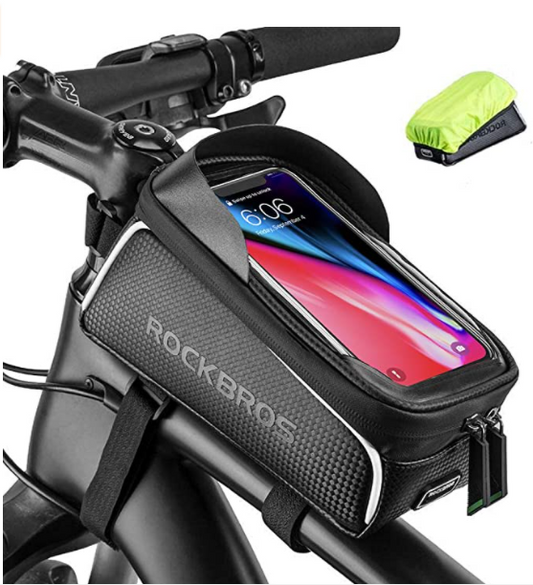 ROCKBROS 017 Bike Frame Bag Touchscreen for Cell Phone up to 6.5 Inch