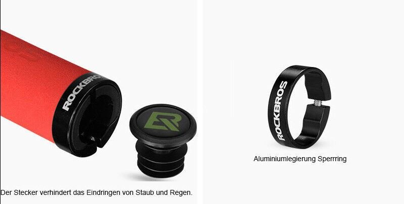 ROCKBROS BT1001 Lock-On Grips for bicycle handlebars