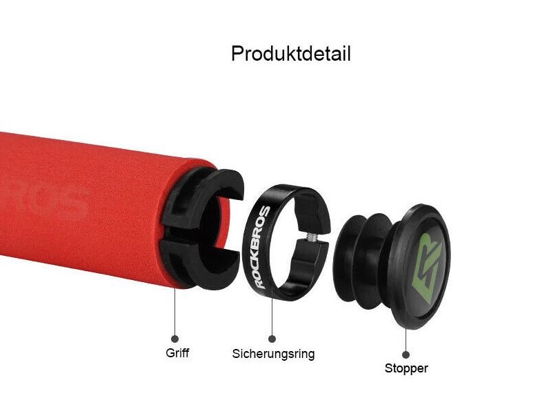 ROCKBROS BT1001 Lock-On Grips for bicycle handlebars