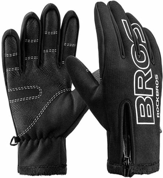 ROCKBROS Cycling Gloves Winter Motorcycle Bike MTB Gloves