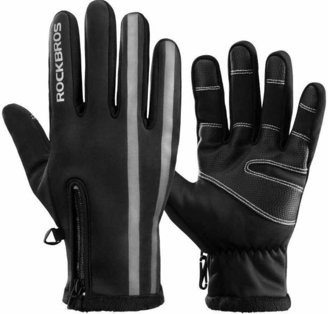 ROCKBROS Motorcycle Gloves Bike Gloves Winter Touchscreen