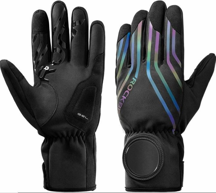 ROCKBROS Motorcycle winter cycling gloves women / men running gloves cycling