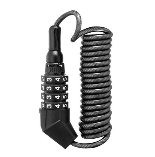 ROCKBROS T530 helmet lock mini bike lock cable combination lock