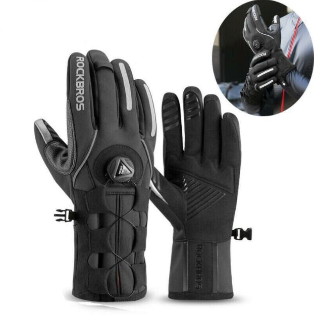 handschuhe bike winter ROCKBROS Winter Ski Gloves Gloves SBR Bike Motorcycle Windproof M-2XL –  Rinosbike.eu