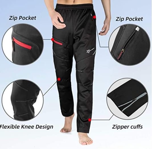 ROCKBROS YPK009-1S-4XL Cycling shorts long waterproof casual pants