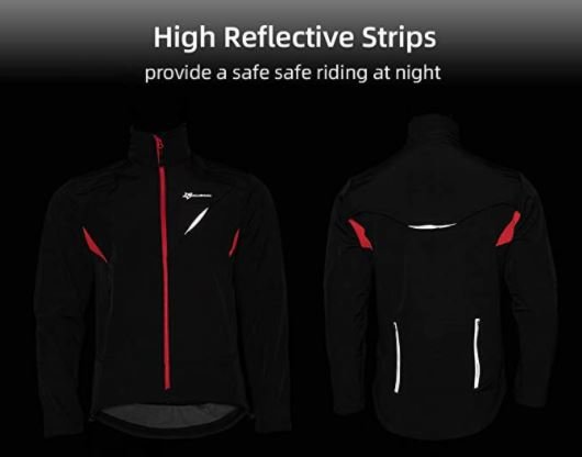 ROCKBROS YPW021 Bike winter jacket waterproof windbreaker M-4XL