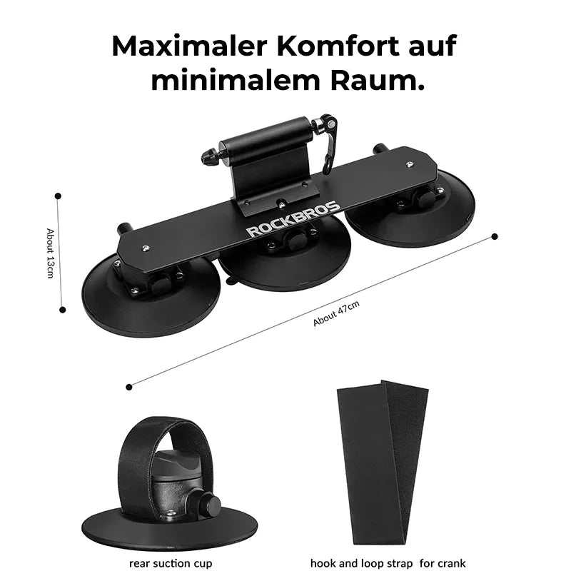 ROCKBROS XP100 Fahrradträger Dachgepäckträger Schnellmontage für 1-3 Fahrräder