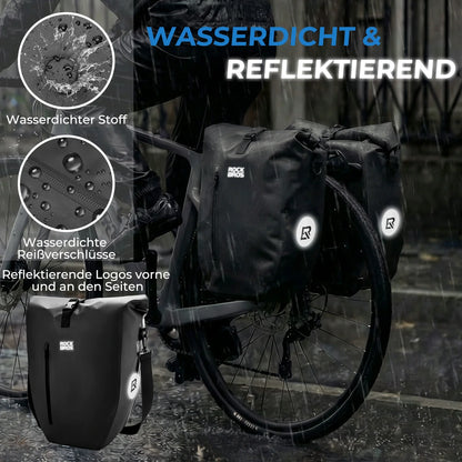 ROCKBROS 15L-20L Fahrrad Gepäckträgertasche 3-in-1