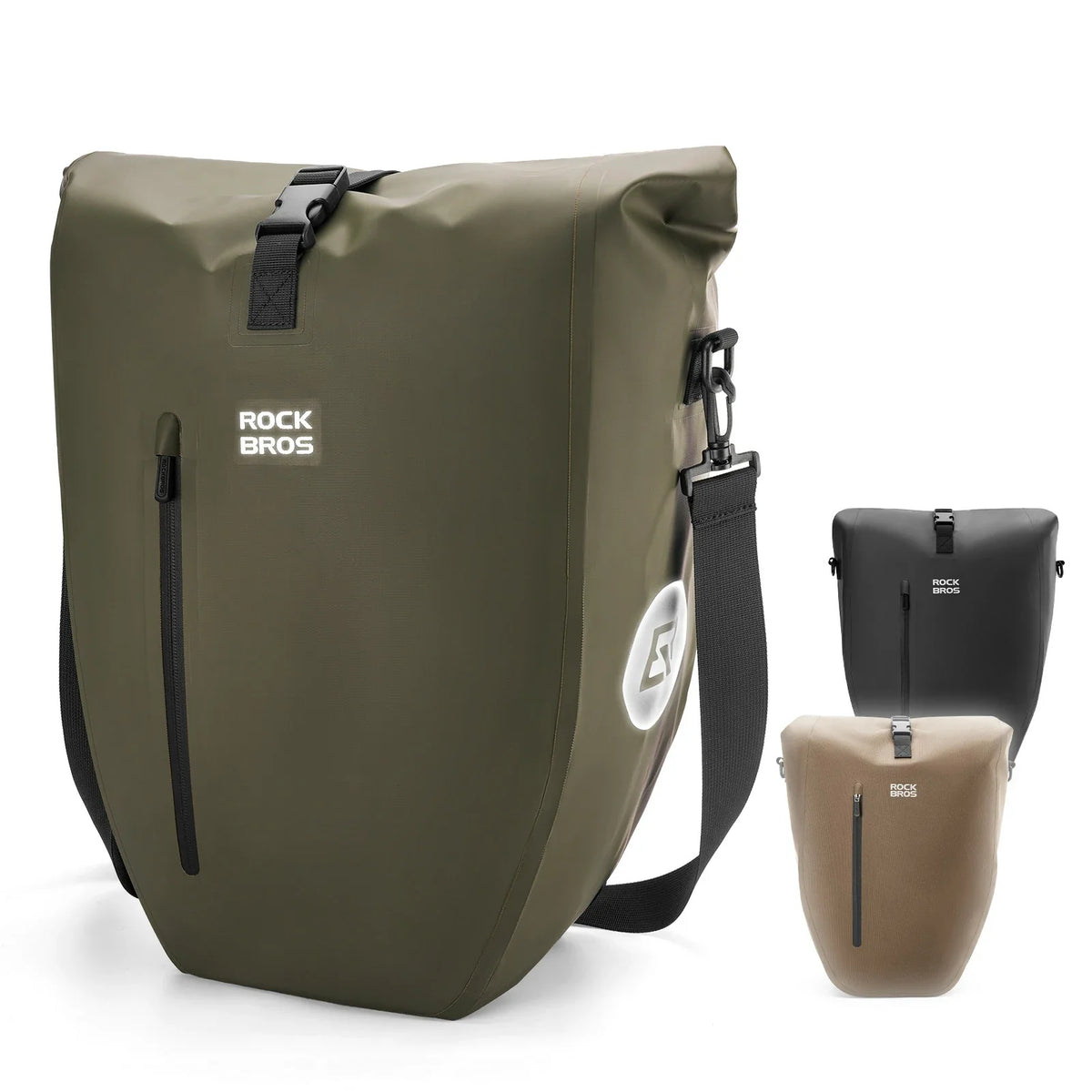 ROCKBROS 15L-20L Fahrrad Gepäckträgertasche 3-in-1