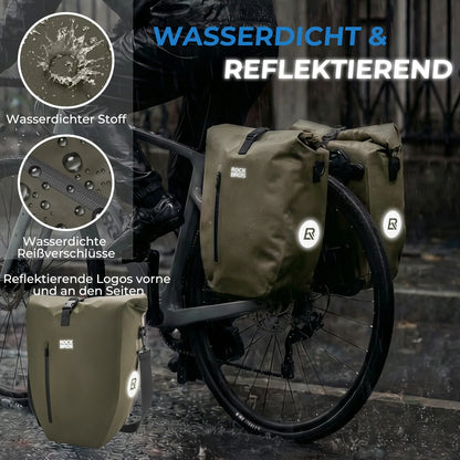 ROCKBROS 15L-20L Fahrrad Gepäckträgertasche 3-in-1