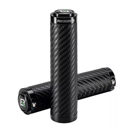 ROCKBROS Bicycle Grips Carbon Pattern Bicycle Handlebar Grips Double-Lock 22.2mm