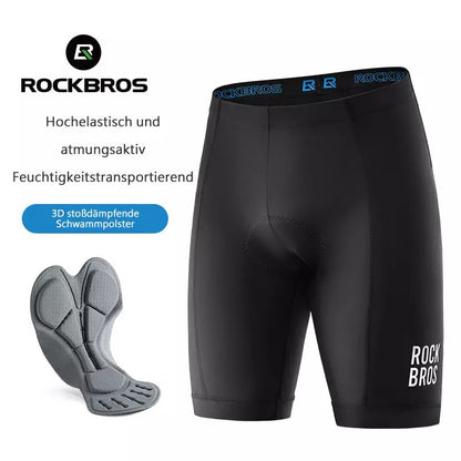 ROCKBROS women's cycling shorts MTB cycling shorts with 3D seat padding summer