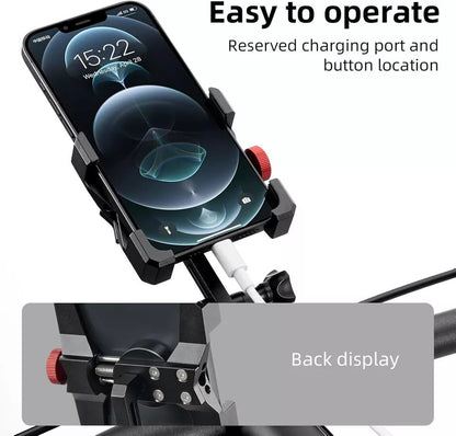 ROCKBROS bicycle mobile phone holder handlebar phone holder for smartphone 4.7-7.09 inches