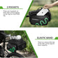 ROCKBROS carrier bag bicycle saddle bag quick release expandable 6/8L