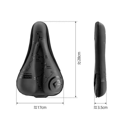 ROCKBROS bicycle saddle cover gel saddle breathable bicycle saddle cover