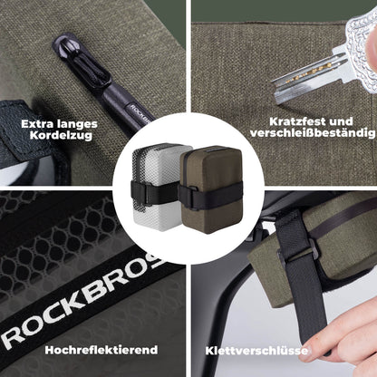Fahrrad Satteltasche Leicht Kompakt Wasserdicht Rennrad MTB ROCKBROS